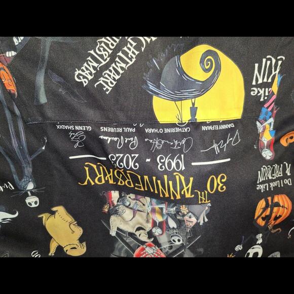 Rare NEW Nightmare B4 Christmas Hoodie (Runs Big) Size L Skellington Pull Over - Picture 3 of 10